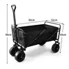 Carrinho de Camping para Exterior Carrinho de Camping Dobrável Carro de Camping Reboque de Barraca Suprimentos Off-road Carro de Piquenique para Acampamento