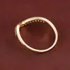 Anillos Transfronterizos Dulces y Frescos para Chicas, Estilo Moderno y Sencillo, Diseño de Líneas Suaves, Estilo Celebridad de Internet, Anillo Versátil para Dedo Índice para el Día a Día