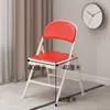Silla plegable mediana-alta 35cm para adulto, silla con respaldo para el hogar, silla de estudio para estudiante, asiento portátil para oficina, taburete pequeño, silla de comedor