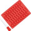 Frete grátis internet parafuso vermelho longo grade de gelo dedo biscoito torção oco molde de gelo garrafa de cera de açúcar molde de silicone