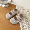 Zapatos de Princesa Mary Jane Retro para Niñas de Cuero 2026 Nueva Versión Coreana Primavera y Otoño Casual Versátil Suela Suave Zapatos de Rendimiento