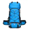 Mochila Multifuncional de Viaje y Montañismo Todoterreno de 60L, Mochila de Camping Impermeable de Gran Capacidad para Exteriores, Mochila de Senderismo