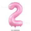 40 polegadas linda versão fina de balão digital grande adereços de festa de aniversário decoração de fundo balão