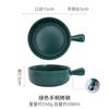 Tigela Cerâmica Doméstica Estilo Nórdico da Moda para Café da Manhã Ramen com Alça, Tigela Grande para Assar, Peça Única de Louça, Criativa e Única