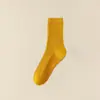 Meias Estilo Milad para Mulheres, Meias Japonesas Retrô de Cano Médio, Meias Longas Slimming Sem Costura, Combinação de Outono com Sapatos Birkenstock, Meias Largas