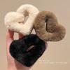 Otoño e invierno peluche amor captura mujeres tamaño pequeño medio pelo pinza para el pelo tocado Mao tiburón pinza para el pelo pinza para el pelo
