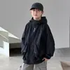 Jaqueta de Outono para Meninos 2026 Novo Estilo Casaco Trench para Crianças Maiores, Corta-vento de Primavera e Outono para Meninos, Estiloso e na Moda