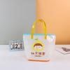 Bolsa transparente de PVC personalizada Drenagem Ins Bonito Geléia de Grande Capacidade Bolsa Armazenamento de Banho de Natação Bolsa de Praia