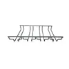 Estante de Acero Inoxidable Invertido de Alta Gama para Copas de Vino Tinto Soporte Alto para Copas Almacenamiento de Copas de Vino Tinto Estante con Drenaje Personalizable