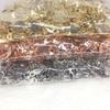 Clip para oreja de rana de cobre puro con retención de color oro de 14K, accesorios para aretes sin dolor, material para clip de oreja sin perforación DIY al por mayor