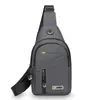 Nova Bolsa de Peito da Moda para Homens, Bolsa de Ombro Casual Versátil para Uso Externo, Deslocamento, Corrida, Esportes e Ciclismo Bolsa Transversal
