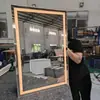 Espejo de Baño LED Montado en la Pared Espejo de Baño Antivaho con Luz Espejo Inteligente para Baño Espejo de Baño Montado en la Pared del Hogar