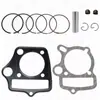 Yibaike Accesorios para Cilindro de Motor de Motocicleta Kit de Anillos de Pistón y Retenes de Aceite para Cilindro Ft110 Motocicleta