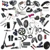 Adecuado para accesorios de la serie de patinetes eléctricos Kugoo, como cerraduras de encendido, cables de comunicación, guardabarros, manetas de freno, aceleradores de pulgar y pastillas de freno