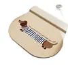 Alfombrilla de baño ovalada absorbente de tierra de diatomeas con forma de Dachshund, alfombrilla de baño antideslizante, felpudo para la entrada del baño, alfombra estampada