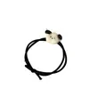Elásticos de Cabelo Estilo Coreano para Estudantes, Scrunchies Fofos, Tiras Pequenas de Couro, Presente para Namorado, Pulseiras de Casal