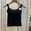 Celebridad de Internet principios de primavera nuevo cuello cuadrado sin costuras ropa interior belleza espalda ropa interior camisola deportiva para mujer copa fija top tubo
