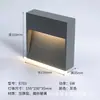 Lámpara de pie LED para montaje en superficie, lámpara de esquina impermeable para exteriores, lámpara de rampa para automóvil, lámpara de escalón de aluminio fundido a presión