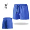 Calça Esportiva Casual Masculina de Verão Shorts Fitness de Secagem Rápida Sem Necessidade de Roupa Íntima Tamanho Grande Calça de Corrida Três Quartos com Forro