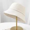 Estilo Coreano Otoño Nuevo Casual Versátil Adelgazante Facial Sombrero de Pescador Moda para Mujer Simple Cara Desnuda Cubre Rostro Protección Solar Sombrero de Cubo