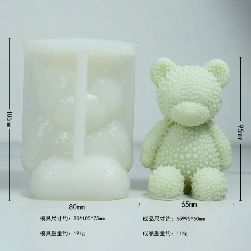 RS1-2889大号榴莲熊模具