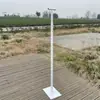 Poste para fondo, soporte para cortina de gasa, poste elevador de globos, soporte para panel KT, accesorios para bodas, poste telescópico, soporte para fondo exterior, hierro forjado
