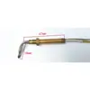 Fogão a Gás Pino de Indução Termopar Universal Proteção Contra Falha de Chama Fio Único Fio Duplo Pino de Cobre Válvula Solenoide Acessórios para Fogão a Gás