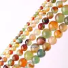 Pedras Redondas de Ágata Pavão Acessórios para Joias DIY Contas Soltas Contas de Fio Materiais Acessórios Fabricante de Pulseiras de Ágata Atacado