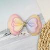 Rolinho de gaze com bolinhas gaze diy tiara infantil feita à mão presilha de laço tiara de flor pérola acessório de cabelo com franja
