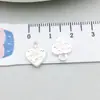 1 novo pingente de liga de prata brilhante letras série asas do amor pingente acessórios para pulseira colar DIY