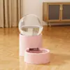 [Novo Modelo] Garrafa de Água à Prova de Vazamento de 1000ml com Design de Coelho e Gato, Bebedouro de Grande Capacidade para Coelhos, Porquinhos-da-Índia e Ouriços
