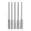 Chave de impacto elétrica multifuncional sextavada externa não magnética soquete profundo alongado lote de ar broca de mão 10mm5.5mm