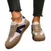 Tênis brancos femininos transfronteiriços 2026 primavera novo modelo plano tamanho grande sapatos de treino alemães tênis esportivos casuais femininos versáteis para estudantes