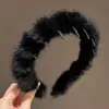 Faixa de Cabelo de Pelúcia com Estampa de Leopardo de Coroa Alta para Mulheres 2025 Novo Estilo com Dentes Faixa para Lavar o Rosto Grampo de Cabelo Acessório de Cabelo