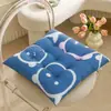 Cojín para Asiento de Silla de Oficina Suave para Cuatro Estaciones Estudiante Trabajador de Oficina Esterilla Exterior Almohadilla para Glúteos Invierno