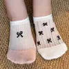Nuevos Calcetines de Primavera y Verano 2025 para Mujer Lindo Moño Estilo Coreano Calcetines Bajos para Mujer Calcetines Invisibles para Mujer Talla Única