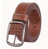 Cinturón con hebilla de alfiler para hombre, cinturón para jeans que combina con todo, decoración estilo ins, cinturón negro coreano sencillo a la moda para estudiantes