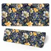 Fabricante Vende Alfombrilla de Ratón Floral Simple, Alfombrilla de Escritorio para Teclado de Oficina Extra Grande Fresca y de Aspecto de Alta Calidad, Almohadilla Suave de Goma