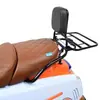 Adecuado para Longjia Victoria 150 Respaldo Plegable Portaequipajes Trasero Porta Bolsa Trasera de Carga Portaequipajes Trasero Modificación de Respaldo