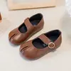 Zapatos de Cuero Sencillos para Niñas 2026 Nuevo Primavera/Otoño Zapatos de Princesa con Suela Suave para Niños Bebé Estilo Coco Chanel Zapatos Planos Cómodos