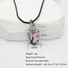 Ventas Directas de Fábrica Amazon Estilo Xiyin Árbol de la Vida Árbol Pequeño Gypsophila Flor de Cerezo Collar Moda Cadena Sencilla para Suéter