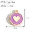 Charms de Pulseira Personalizados DIY com Gotejamento de Óleo em Liga, Brincos, Pingentes de Colar, Acessórios, Chaveiros, Acessórios para Joias Artesanais