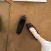 Zapatos Planos Redondos Franceses con Lazo para Mujer 2026 Suela Suave Aumento Interno de Altura Pies que No se Cansan Versátiles para el Trabajo Bailarinas