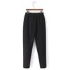 Pantalones de cachemira para madre 2024 otoño e invierno cintura alta pantalones de mujer mediana edad y anciana cintura elástica casual suegra pantalones largos