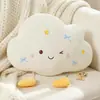 Almofada Fofa de Nuvem para Dormir Meninas Dormitório Cabeceira Encosto Encosto de Sofá Pelúcia Boneca de Abraçar para Dormir Ornamento de Janela de Canto