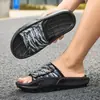 Pantuflas de Verano para Hombre para Uso en Exteriores, Chanclas Deportivas y de Ocio de Moda para Interiores y Baño, Antideslizantes y Resistentes a Olores para la Playa, En Stock