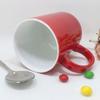 Copo de porcelana 7102 caneca reta xícara de café da manhã xícara de café Copo de leite LOGO personalizável