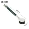 Cepillo para olla artefacto para lavar ollas de cocina doméstica cepillo para aceite antiadherente para lavar platos cepillo de limpieza de mango largo para desincrustar manchas de aceite