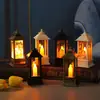 Lámpara de Viento Navideña Candelabro Lámpara Luz Nocturna Decoración de Muñeco de Nieve para Personas Mayores Luz Nocturna Adornos de Escritorio Decoraciones Navideñas