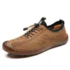 Sapatos Slip-On Masculinos para Viagem de Negócios, Sapatos Casuais com Solado Macio, Sapatos Fechados, Versáteis, Confortáveis, Respiráveis, Resistentes ao Desgaste, Sapatos para Dirigir Atacado